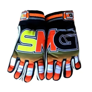 SGWG Indoor Cricket Gloves Yellow Red Black